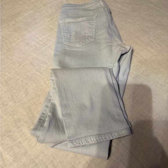 AG Adriano Goldschmied High Rise Light Blue Jeans - Picture 1 of 7